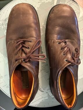 Timberland Mens Waterproof Brown Leather Shoes 93016 Size 12M